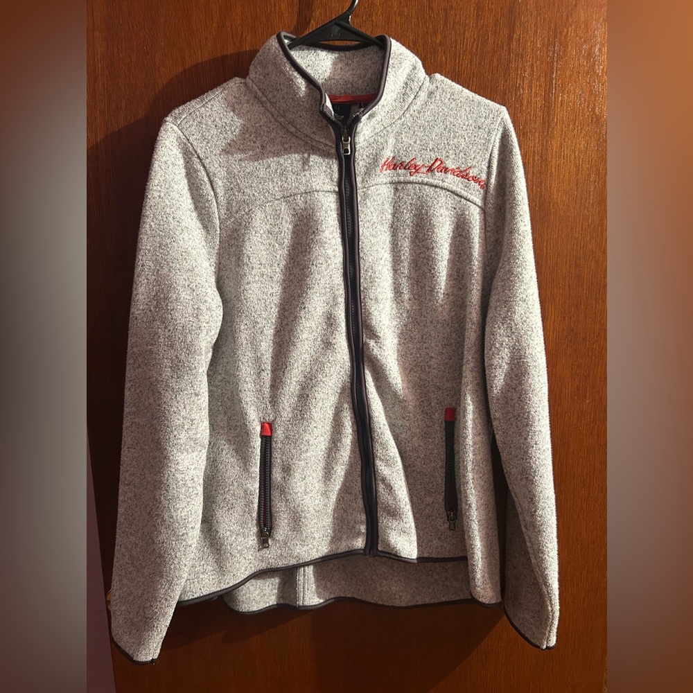 Harley Davidson Fleece Zip-up Jacket